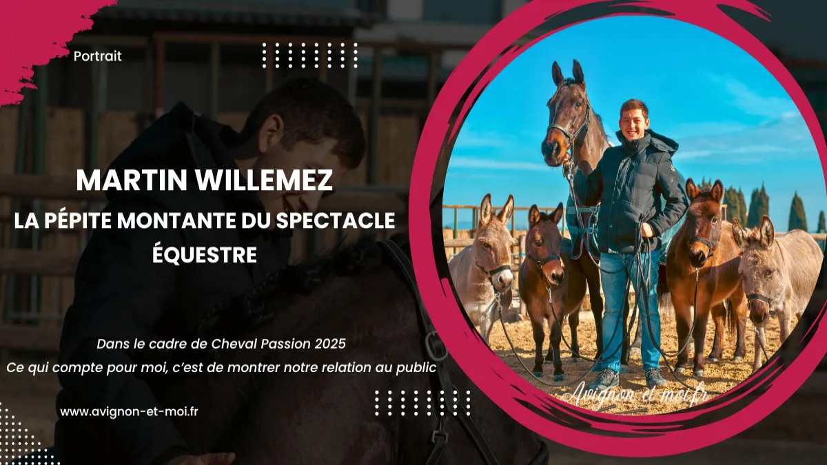 Martin Willemez : la pépite montante du spectacle équestre