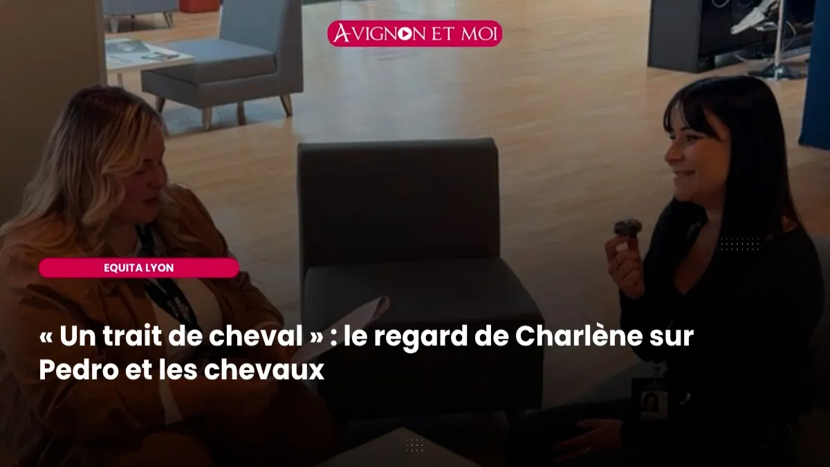 « Un trait de cheval » : le regard de Charlène sur Pedro et les chevaux